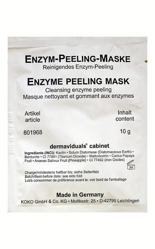 Dermaviduals Enzyme Peeling Mask